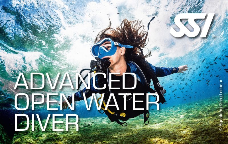 Niveau 2 de plongée 1 Formation Advanced Open Water Diver SSI à Tahiti